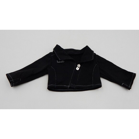 American Girl Doll Isabelle Dance Jacket GOTY Black Silver Embroidered Zipper - Picture 4 of 6